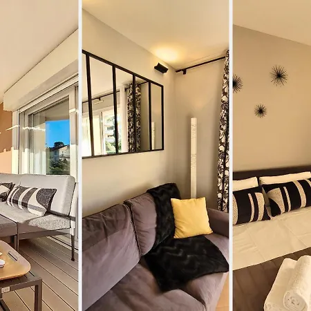 Nestor&jeeves -perle Doree - Terrace - Design Διαμέρισμα Νίκαια